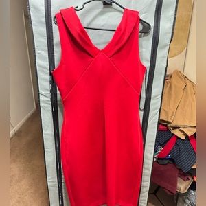 Calvin Klein Red business casual dress